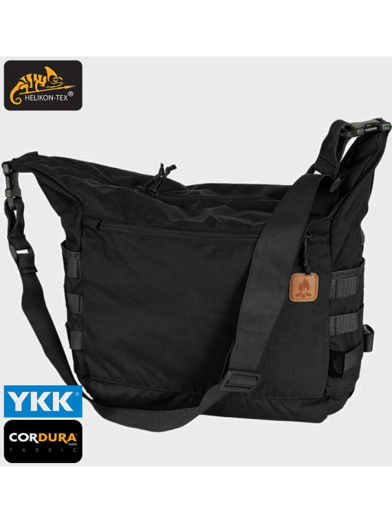 HELIKON-TEX TORBA NA RAMIĘ BUSHCRAFT CORDURA 17L CZARNA