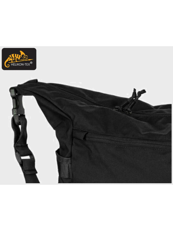 HELIKON-TEX TORBA NA RAMIĘ BUSHCRAFT CORDURA 17L CZARNA