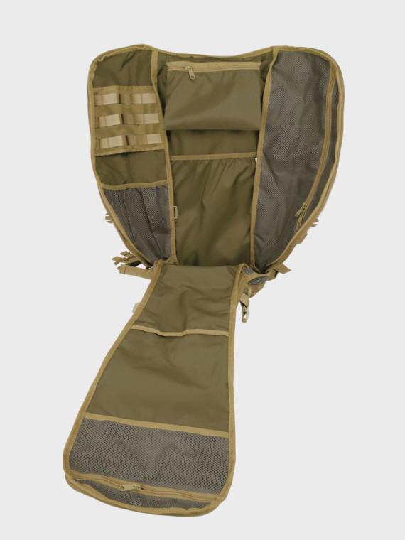 WISPORT PLECAK WOJSKOWY ZIPPER FOX II 40L CORDURA COYOTE
