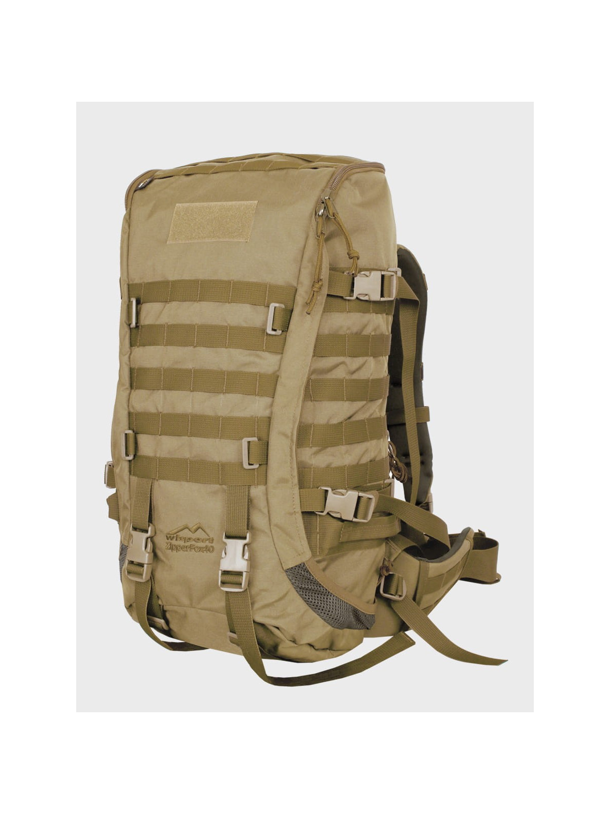 WISPORT PLECAK WOJSKOWY ZIPPER FOX II 40L CORDURA COYOTE