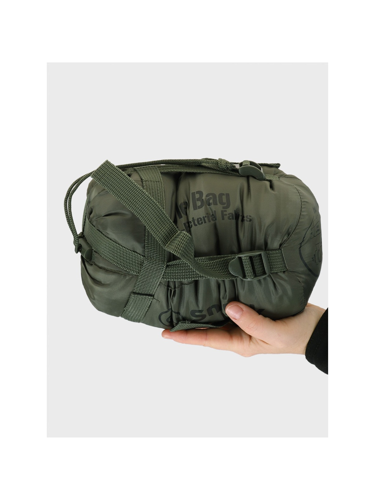 Snugpak Śpiwór Letni Mumia Jungle Bag od 7 do 2°C z moskitierą lekki 900g oliwkowy