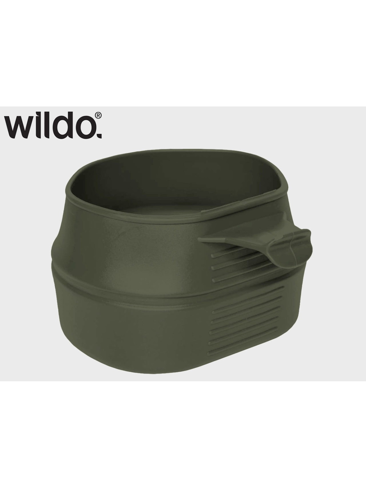 WILDO NACZYNIA TURYSTYCZNE ZESTAW CAMP DUO LIGHT OLIWKOWO-SZARY