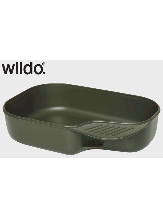 WILDO NACZYNIA TURYSTYCZNE ZESTAW CAMP DUO LIGHT OLIWKOWO-SZARY