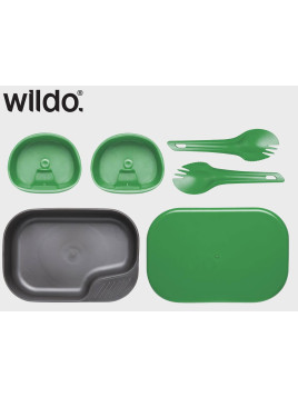 WILDO NACZYNIA TURYSTYCZNE ZESTAW CAMP DUO LIGHT ZIELONY