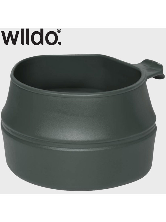 WILDO KUBEK / MISKA SKŁADANY TPE 250ML OLIWKOWY