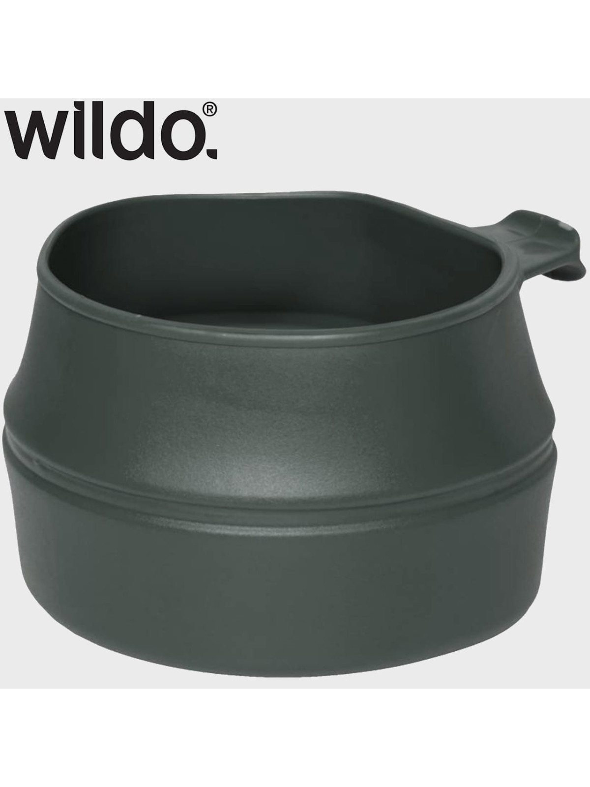 WILDO KUBEK / MISKA SKŁADANY TPE 250ML OLIWKOWY
