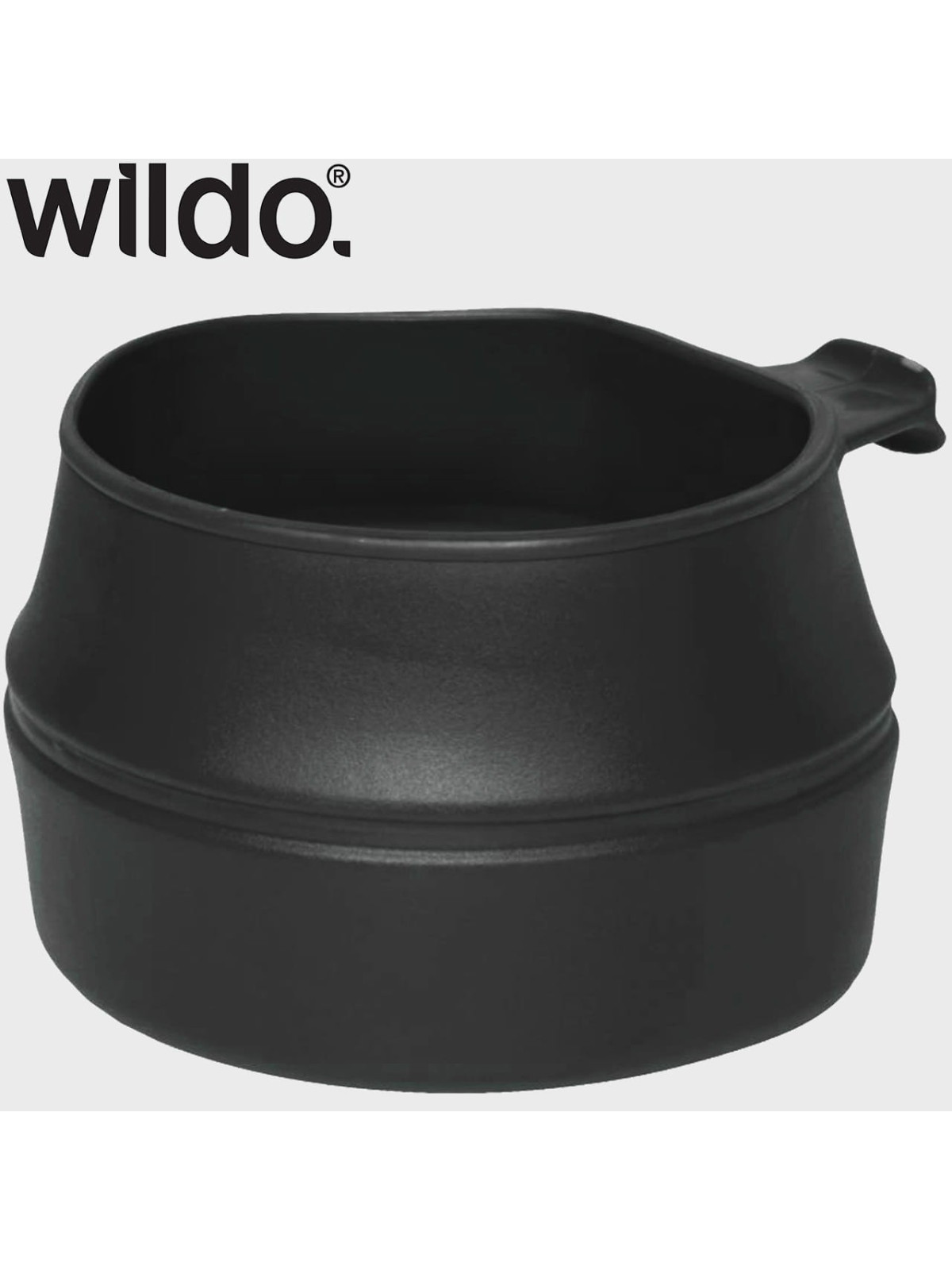WILDO KUBEK / MISKA SKŁADANY TPE 250ML CZARNY