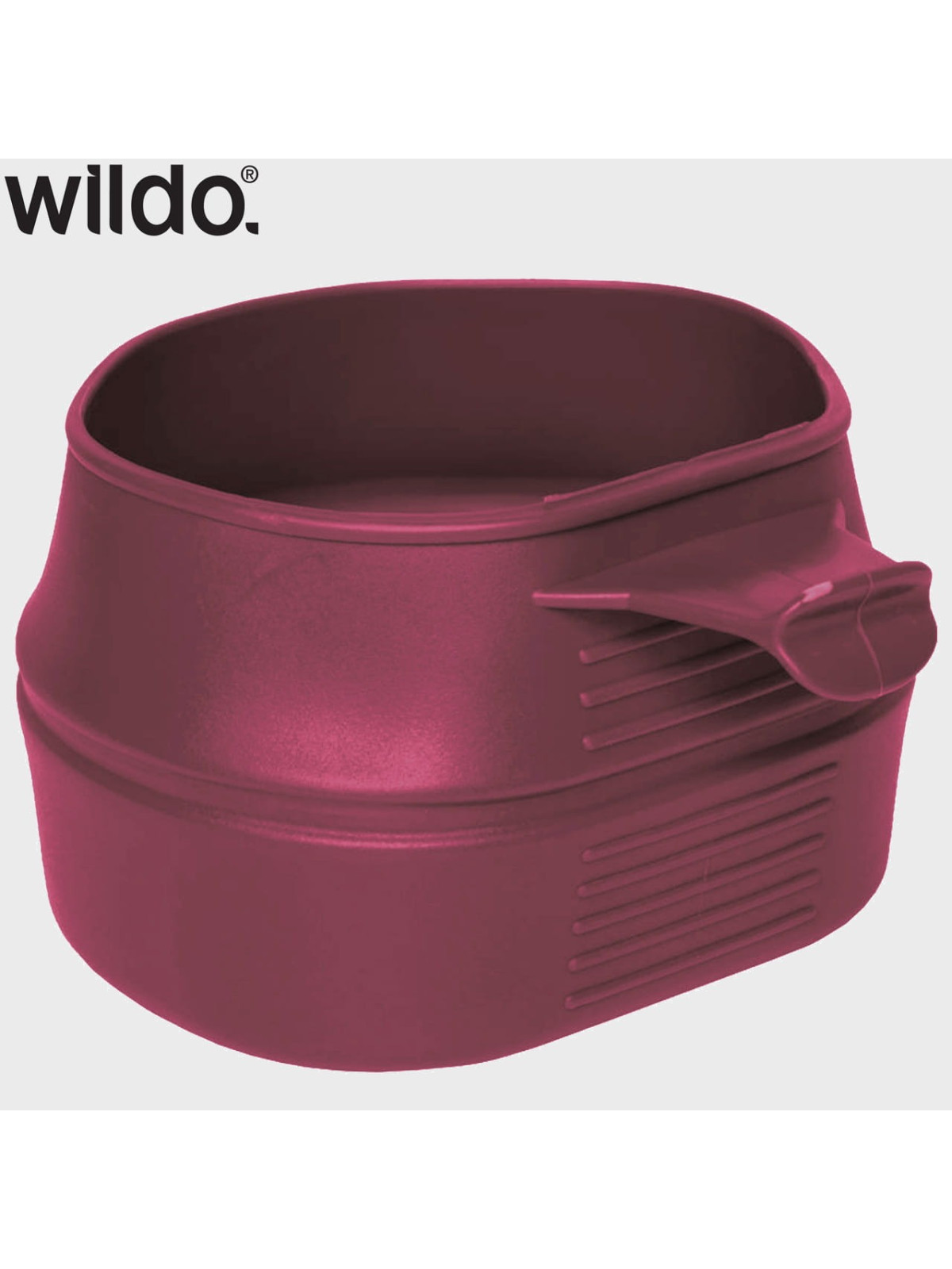 WILDO KUBEK / MISKA SKŁADANY TPE 250ML BORDOWY