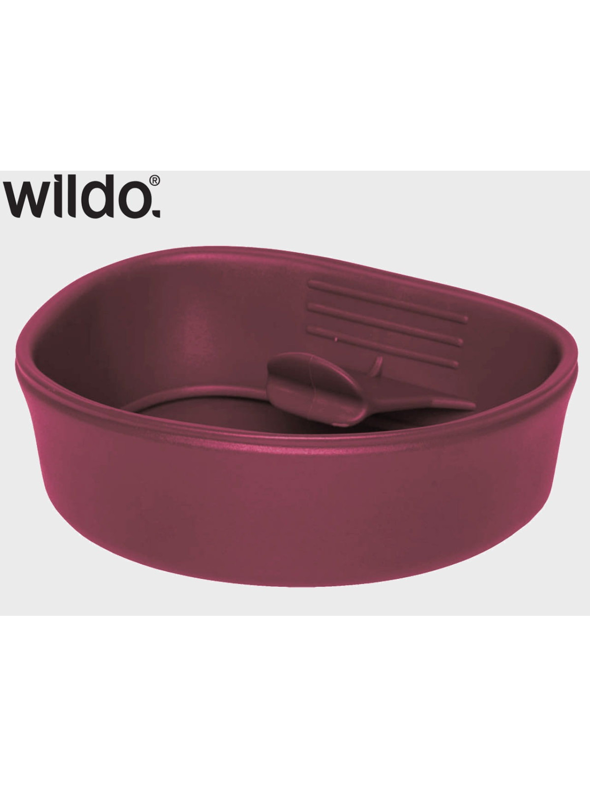 WILDO KUBEK / MISKA SKŁADANY TPE 250ML BORDOWY