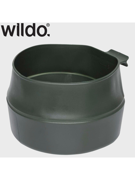 WILDO KUBEK / MISKA SKŁADANY BIG TPE 600ML OLIWKOWY