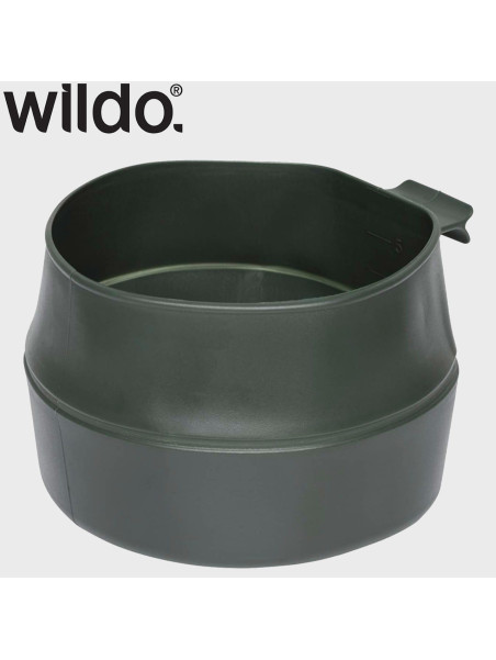 WILDO KUBEK / MISKA SKŁADANY BIG TPE 600ML OLIWKOWY