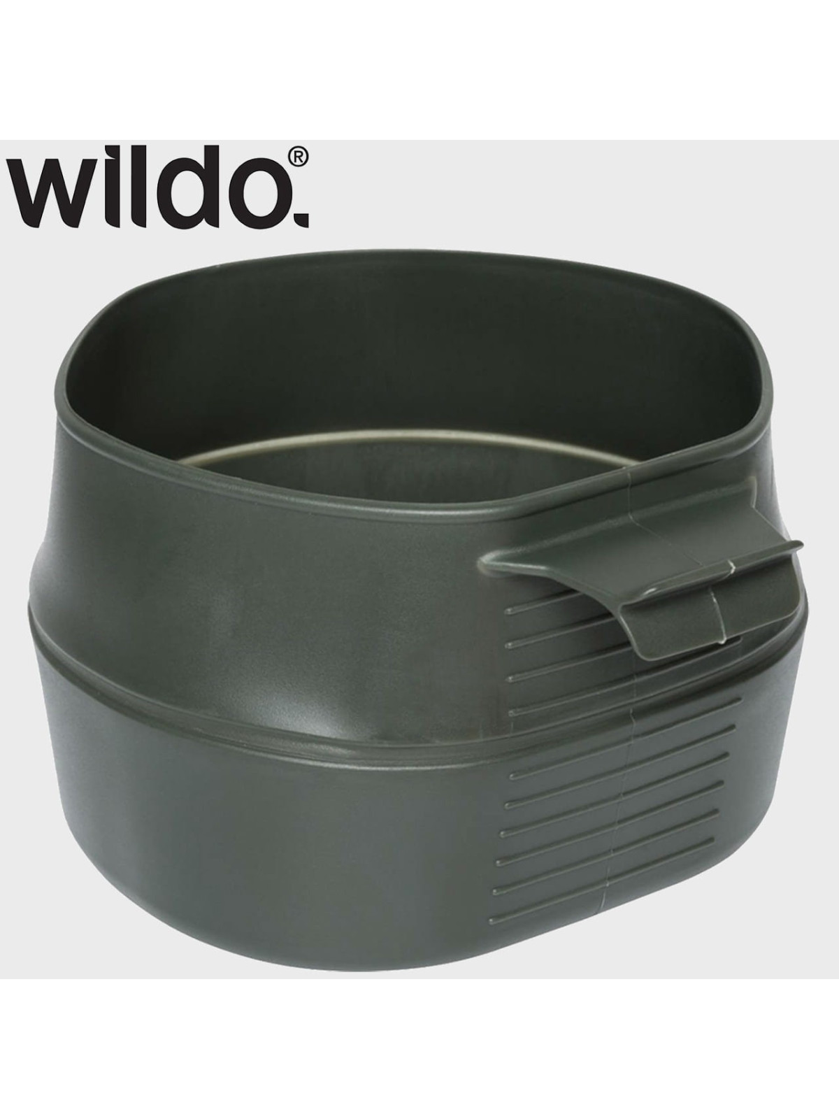 WILDO KUBEK / MISKA SKŁADANY BIG TPE 600ML OLIWKOWY