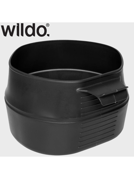 WILDO KUBEK / MISKA SKŁADANY BIG TPE 600ML CZARNY