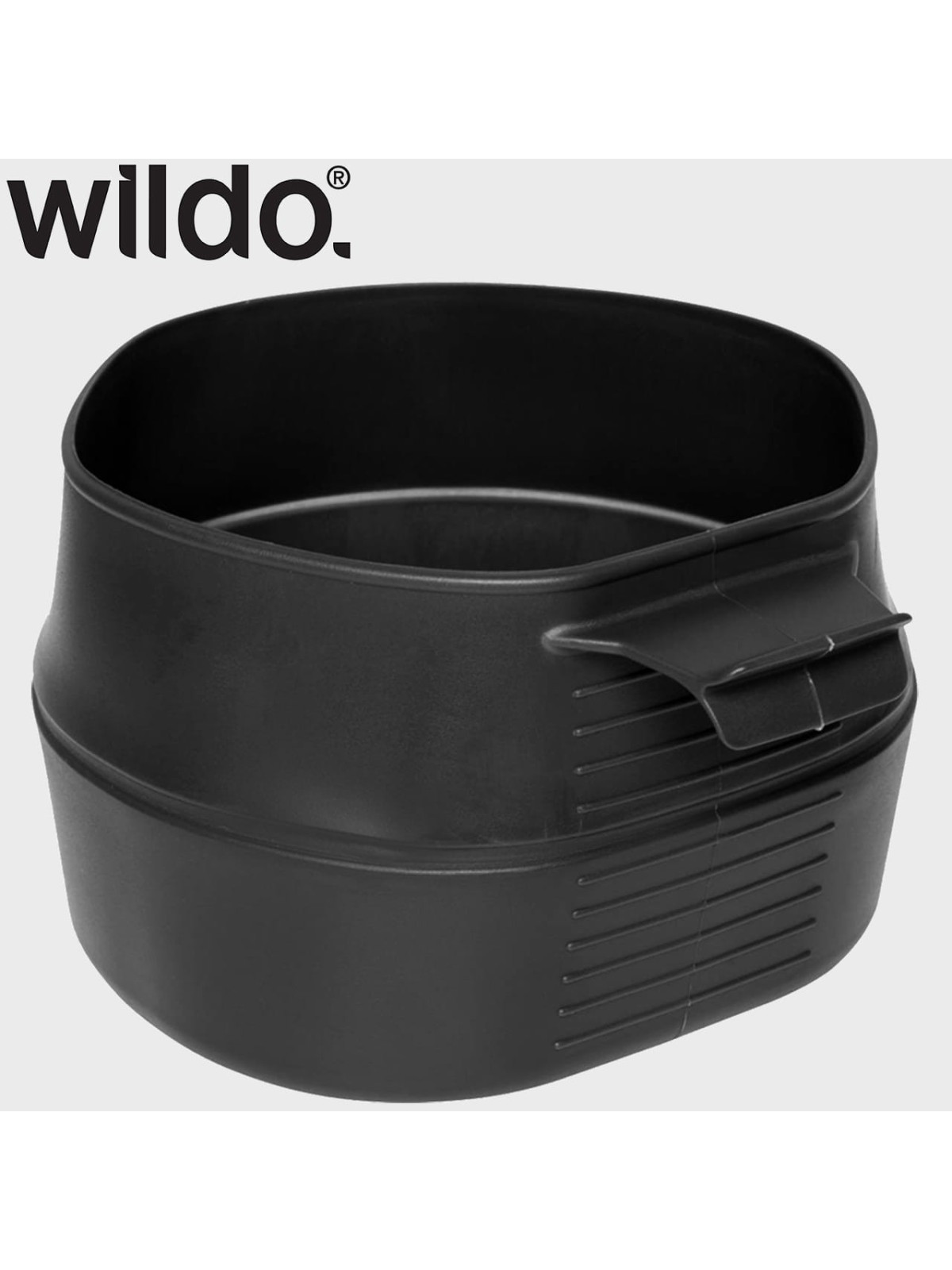 WILDO KUBEK / MISKA SKŁADANY BIG TPE 600ML CZARNY