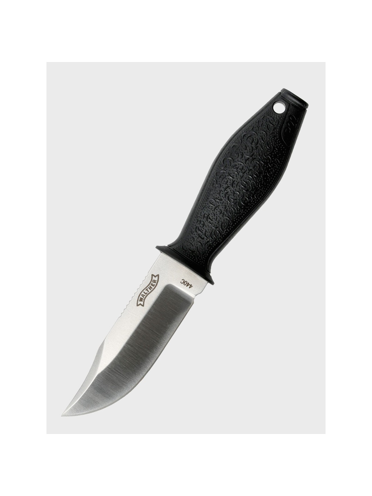 WALTHER Nóż na szyję taktyczny P22 BSK Bowie Strap Knife etui neck Czarny