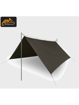 HELIKON-TEX TARP PLACHTA SUPERTARP 300X300CM POLIESER RIP-STOP TAIGA GREEN