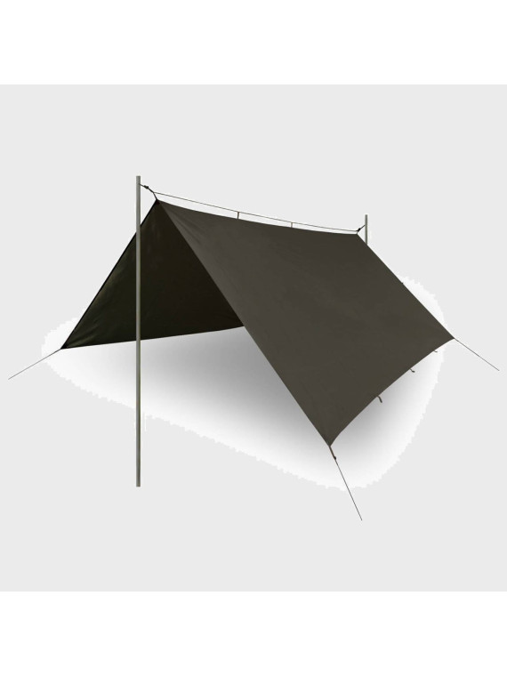 HELIKON-TEX TARP PLACHTA SUPERTARP 300X300CM POLIESER RIP-STOP TAIGA GREEN