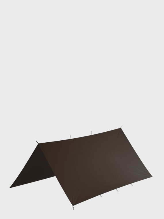HELIKON-TEX TARP PLACHTA SUPERTARP 300X300CM POLIESER RIP-STOP EARTH BROWN