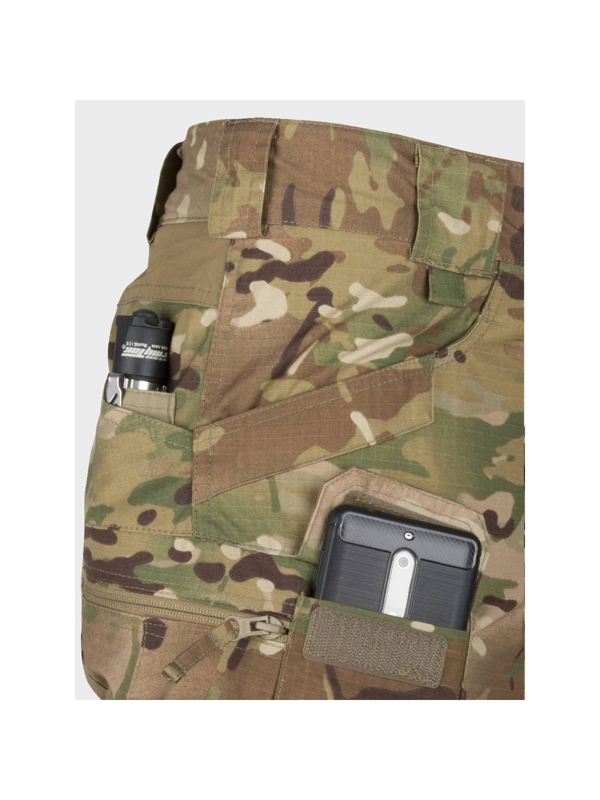 HELIKON-TEX KRÓTKIE SPODENKI UTS FLX 8.5 NYCO RIP-STOP MULTICAM XXL