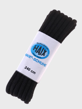 HAIX Sznurowadła Wojskowe PROFESSIONAL 240cm Nylonowe Czarne