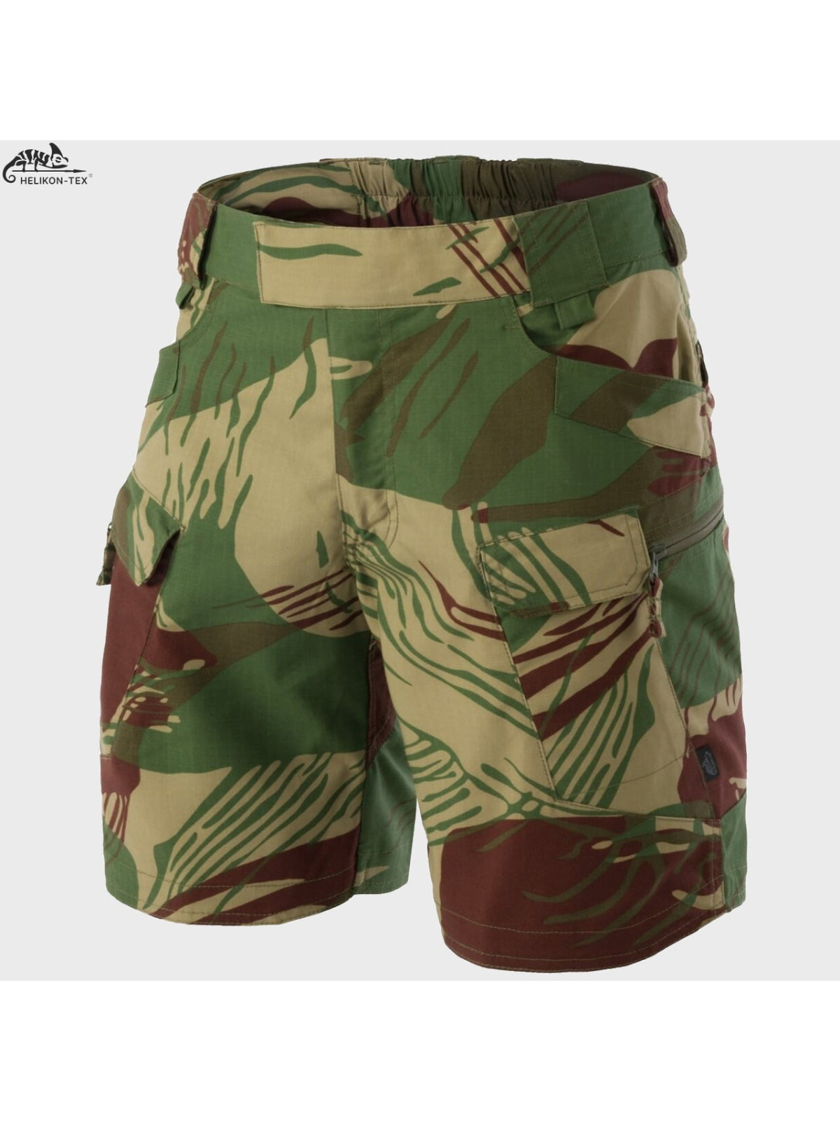 HELIKON-TEX KRÓTKIE SPODENKI UTP 8.5 STRETCH P/S RHODESIAN CAMO XL