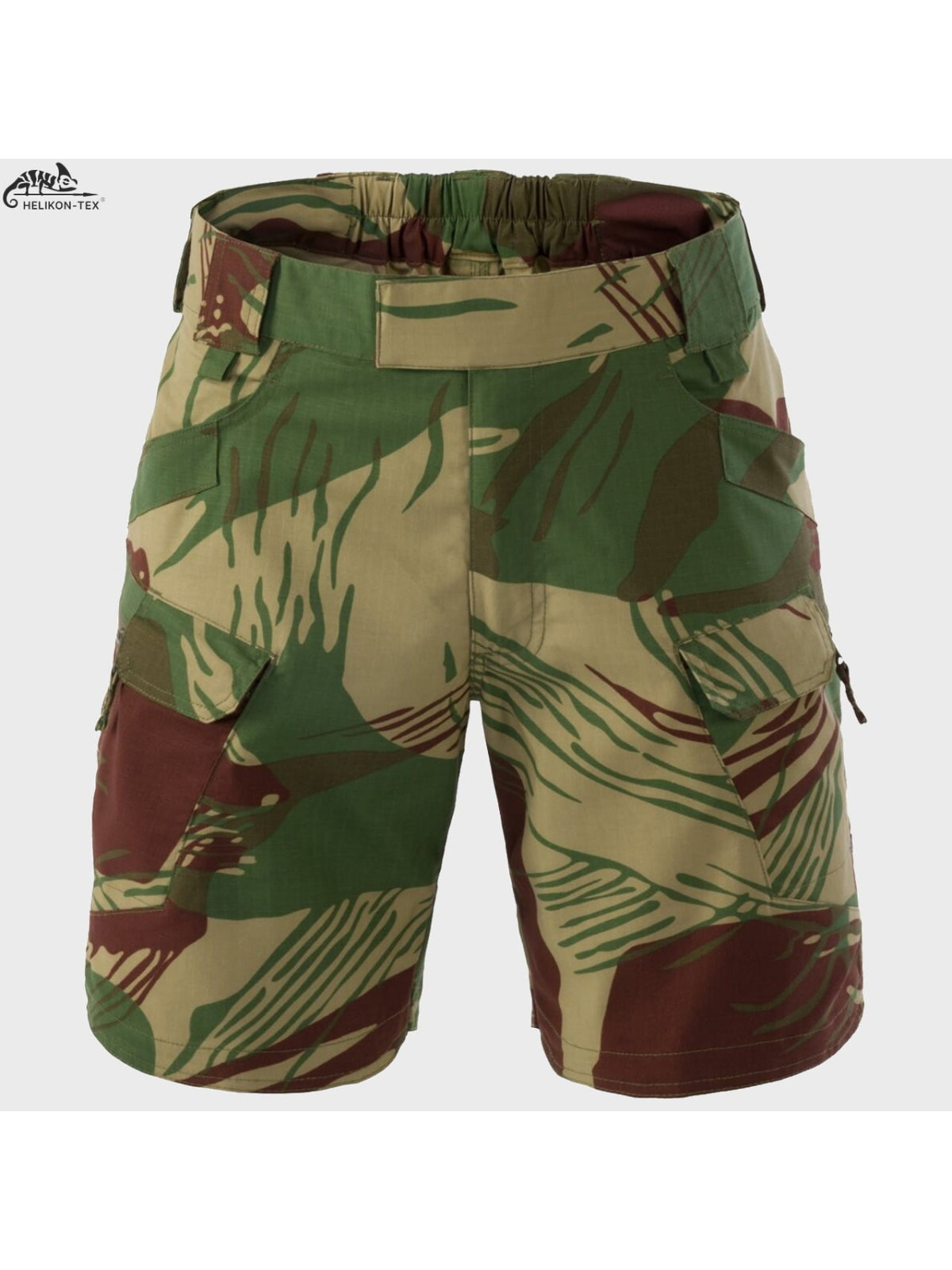 HELIKON-TEX KRÓTKIE SPODENKI UTP 8.5 STRETCH P/S RHODESIAN CAMO XL