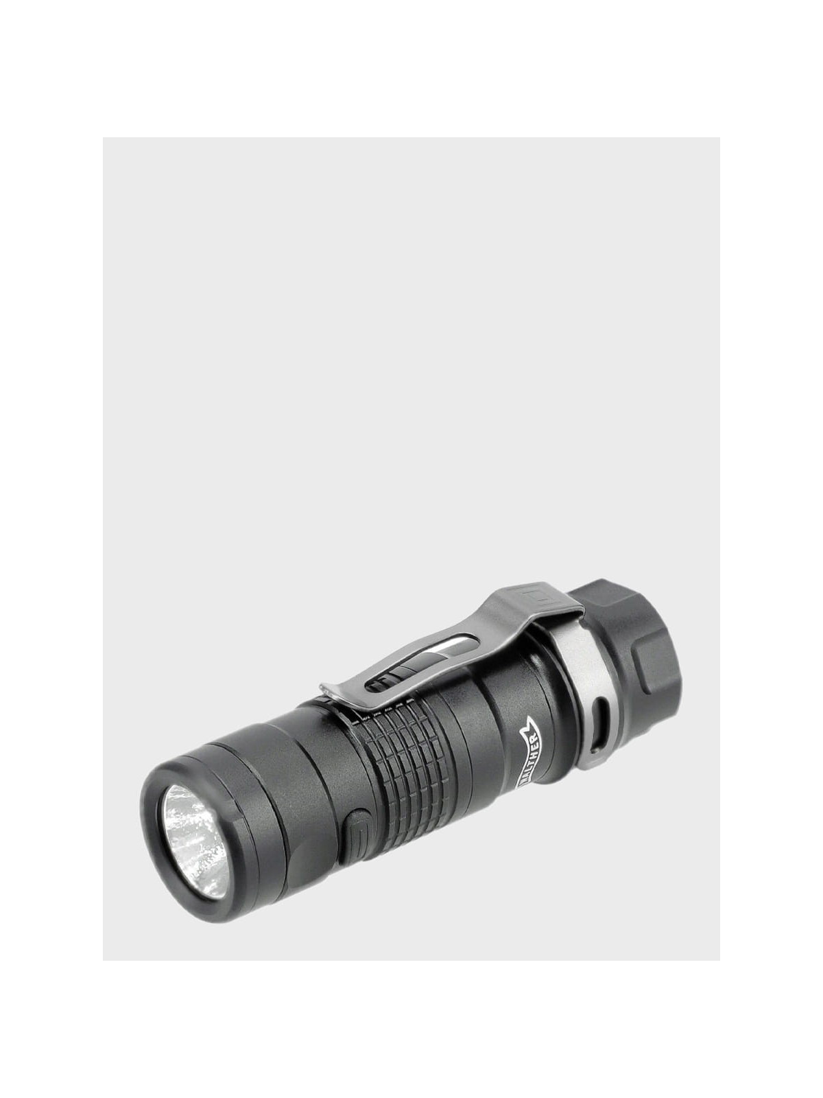 WALTHER LATARKA RĘCZNA EFC1 LED 450lm 110m IPX-8 z KLIPSEM KABURĄ
