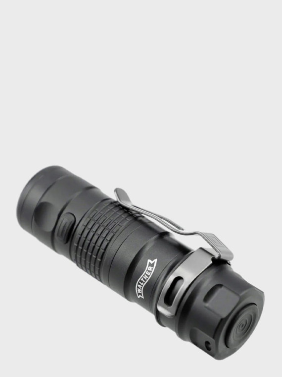 WALTHER LATARKA RĘCZNA EFC1 LED 450lm 110m IPX-8 z KLIPSEM KABURĄ