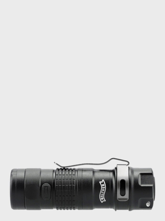 WALTHER LATARKA RĘCZNA EFC1 LED 450lm 110m IPX-8 z KLIPSEM KABURĄ