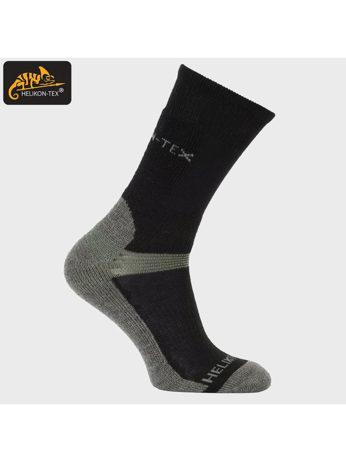 HELIKON-TEX SKARPETY ZIMOWE WEŁNA CZARNE 43-46