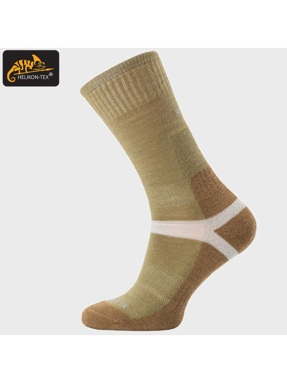 HELIKON-TEX SKARPETY WEŁNA MERINO COYOTE M