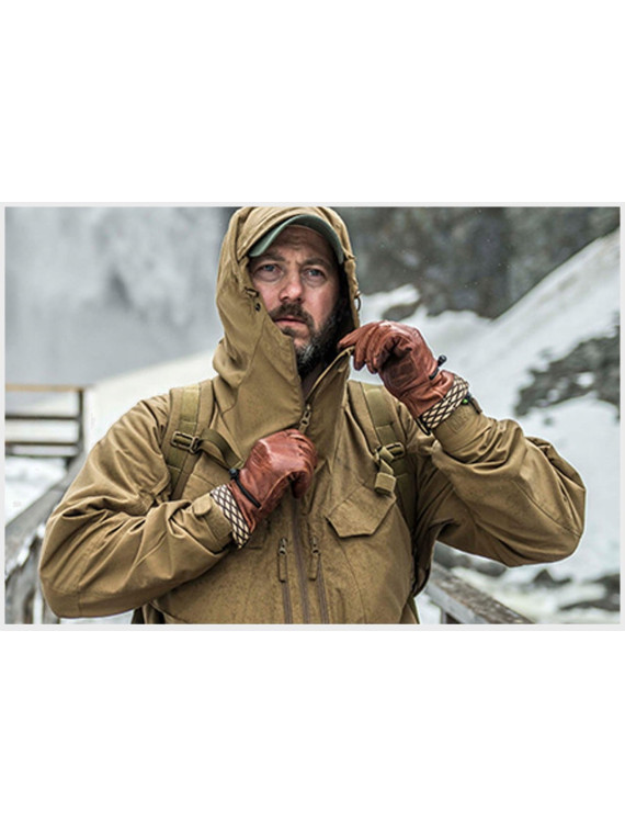 HELIKON-TEX RĘKAWICE WOODCRAFTER SKÓRA NATURALNA XXL