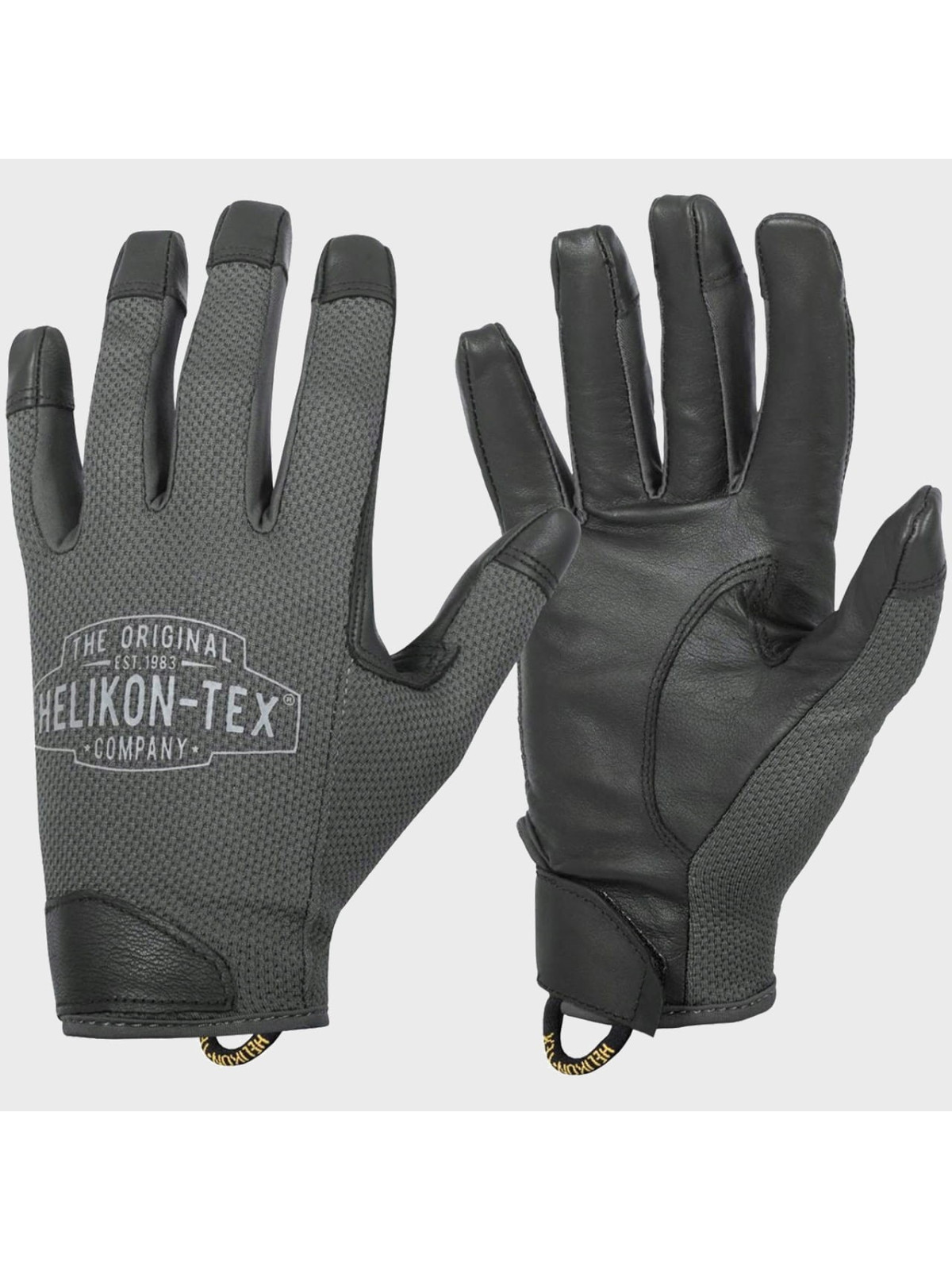 HELIKON-TEX RĘKAWICE TAKTYCZNE RANGEMAN SHADOW GREY-CZARNY XXL