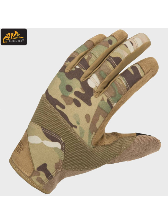 HELIKON-TEX RĘKAWICE TAKTYCZNE RANGE TACTICAL MULTICAM-COYOTE S