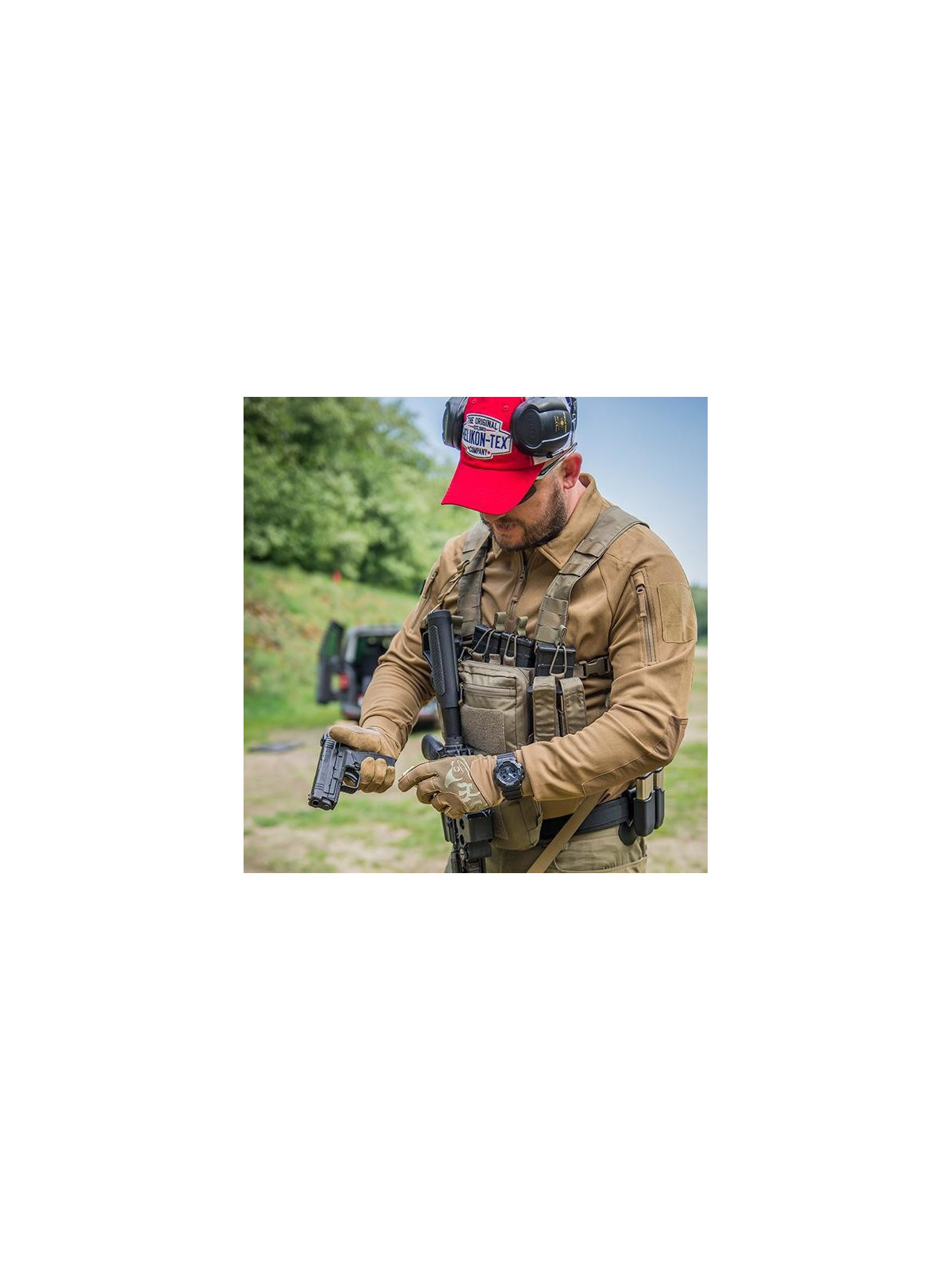 HELIKON-TEX RĘKAWICE TAKTYCZNE RANGE TACTICAL MULTICAM-COYOTE S