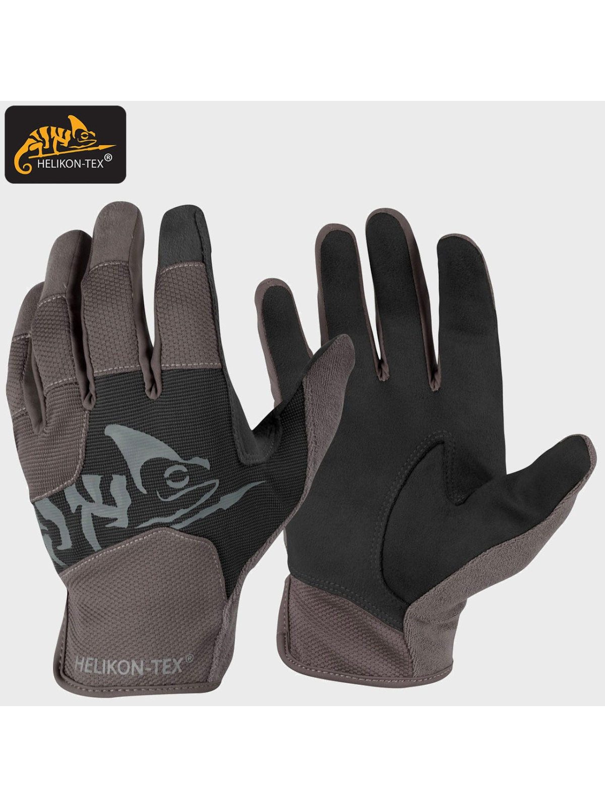 HELIKON-TEX RĘKAWICE TAKTYCZNE ALL ROUND FIT CZARNO-SZARE S