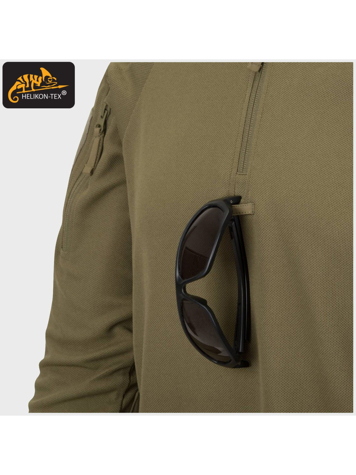 HELIKON-TEX KOSZULA POLO RANGE ADAPTIVE GREEN XS