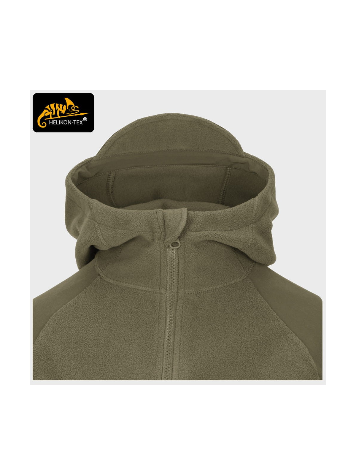 HELIKON-TEX POLAR DAMSKI CUMULUS Z KAPTUREM TAIGA GREEN XL