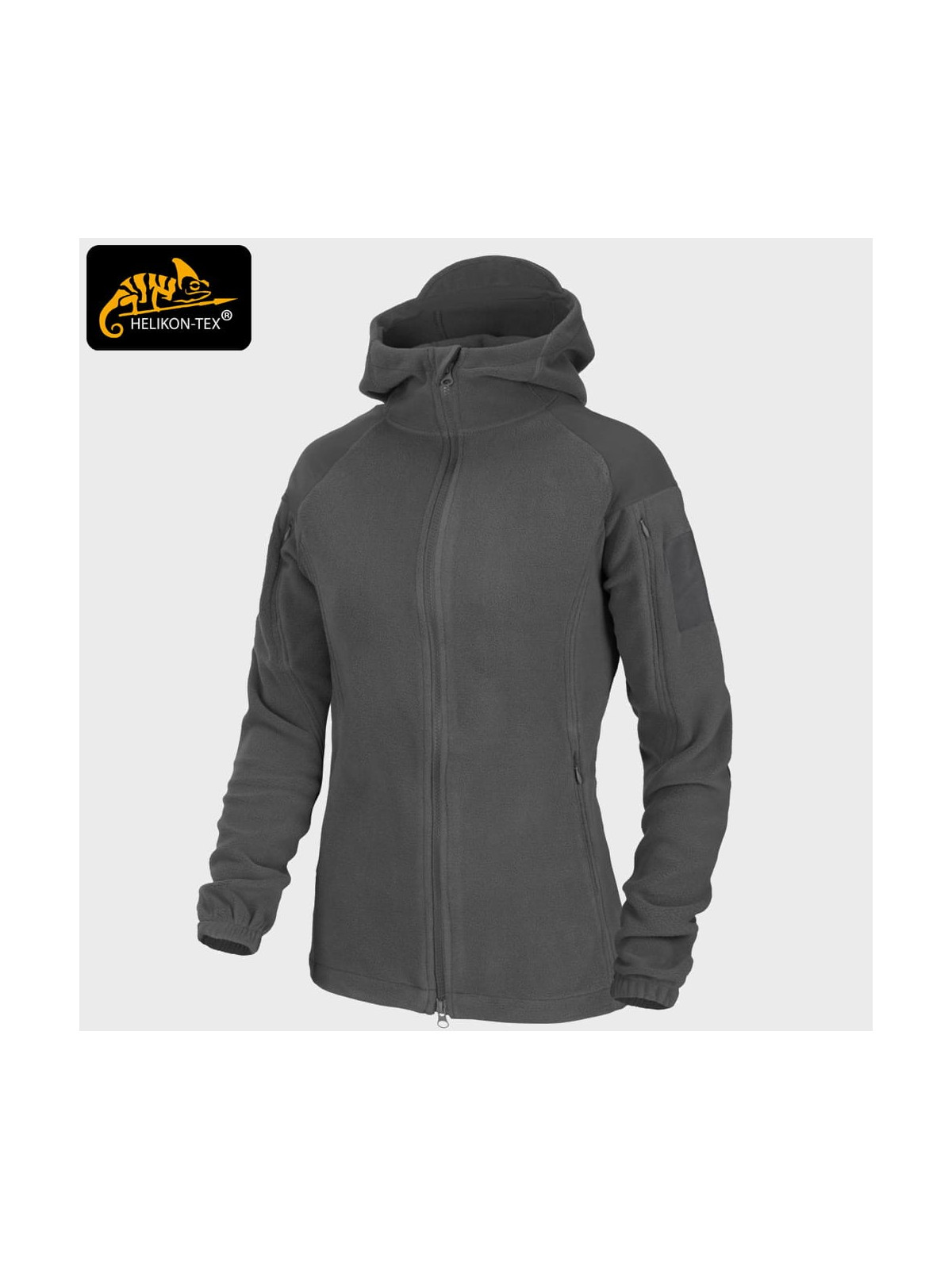 HELIKON-TEX POLAR DAMSKI CUMULUS Z KAPTUREM SHADOW GREY XL