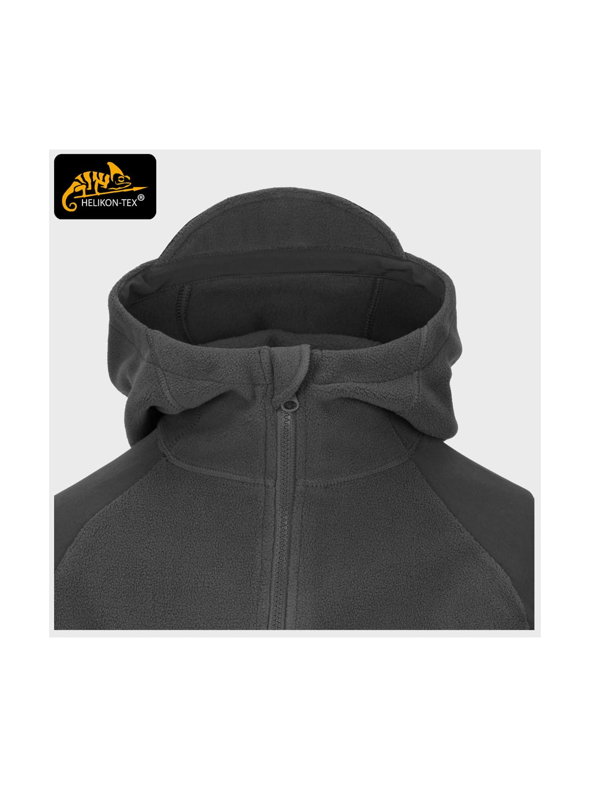 HELIKON-TEX POLAR DAMSKI CUMULUS Z KAPTUREM SHADOW GREY XL
