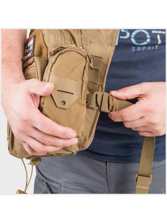 HELIKON-TEX TORBA NA RAMIĘ EDC SIDE BAG CORDURA SHADOW GREY