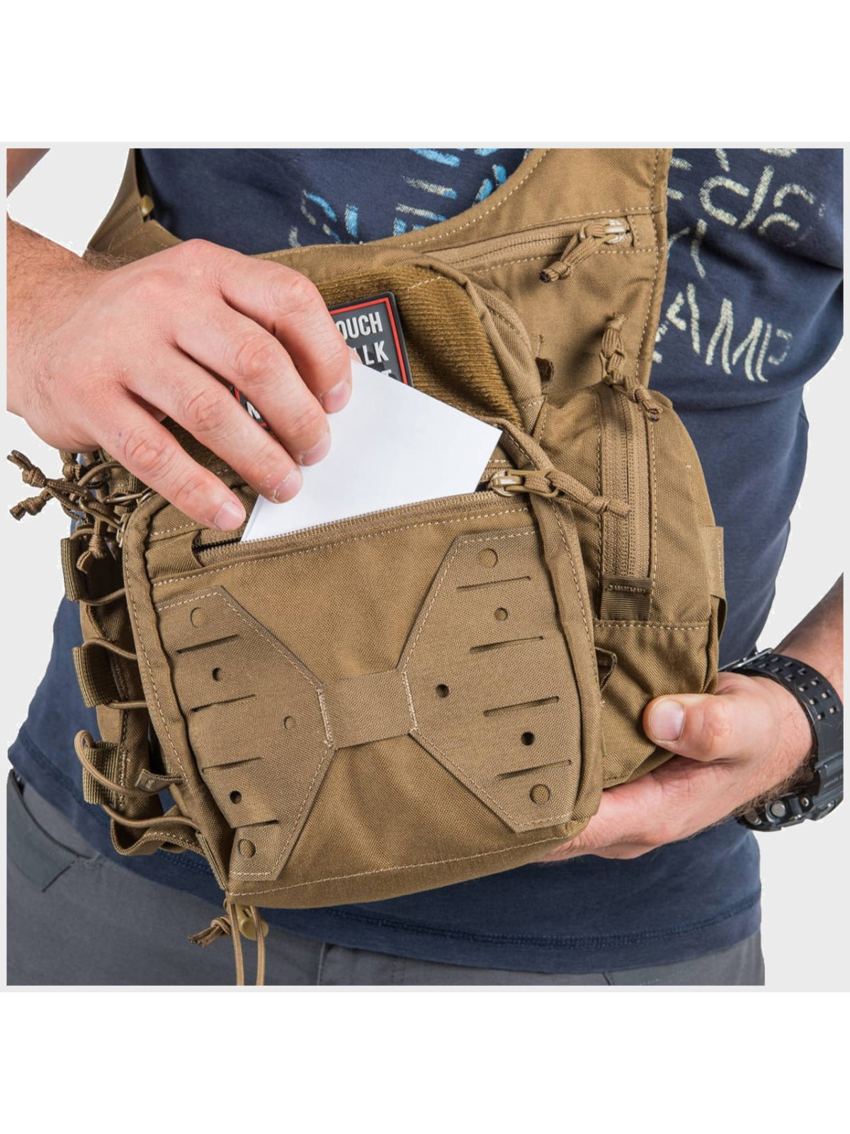 HELIKON-TEX TORBA NA RAMIĘ EDC SIDE BAG CORDURA OLIVE GREEN