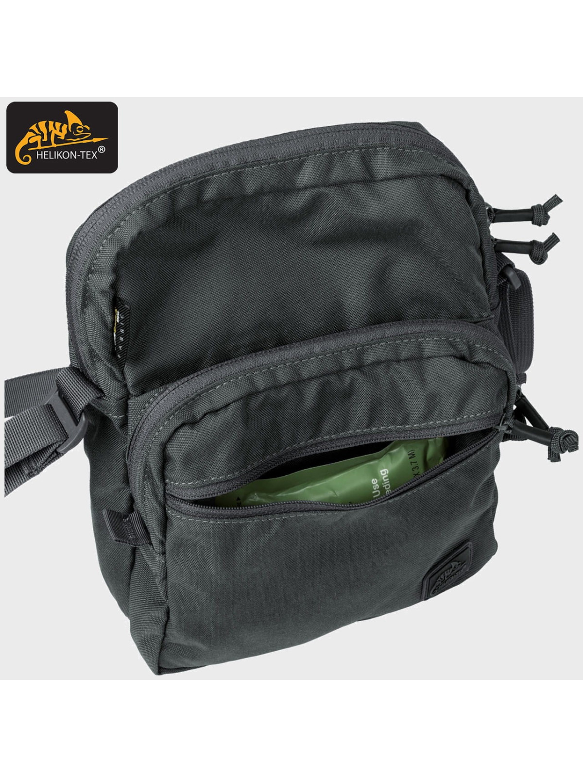 HELIKON-TEX TORBA NA RAMIĘ EDC COMPACT SHOULDER BAG SHADOW GREY