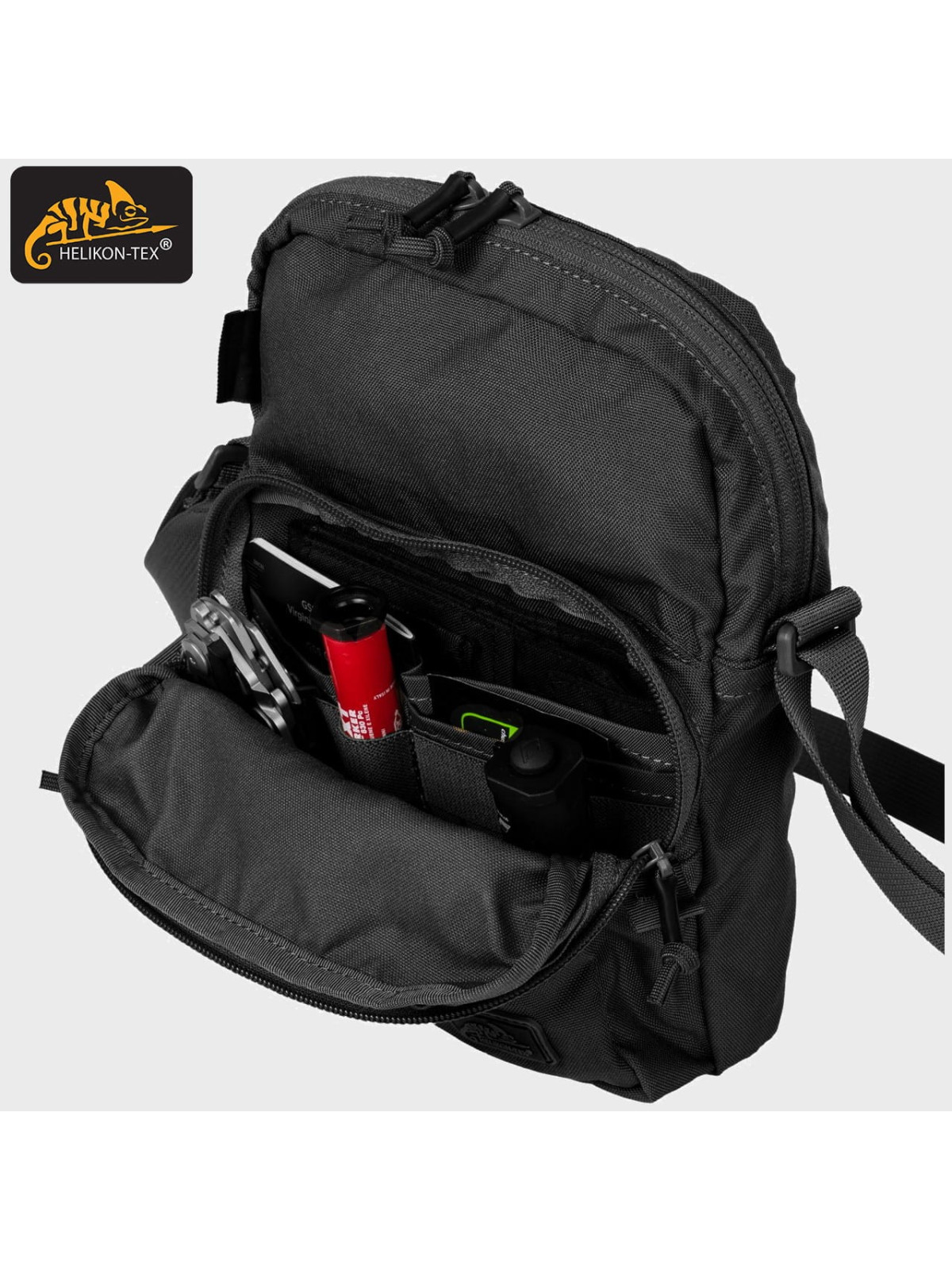 HELIKON-TEX TORBA NA RAMIĘ EDC COMPACT SHOULDER BAG CZARNA
