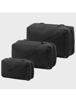 HELIKON-TEX ORGANIZER PODRÓŻNY 3-CZĘŚCIOWY PAKCELL SET CZARNY