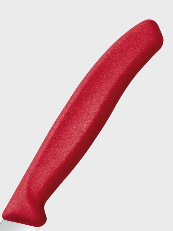 VICTORINOX Nóż uniwersalny 6.7831.C1 ostrze ząbkowane 11cm Swiss Classic czerwony