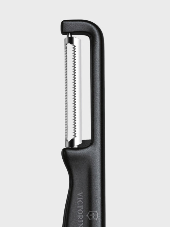 VICTORINOX Noże kuchenne 2 szt i obierczaka do warzyw zestaw 6.7113.33 czarne
