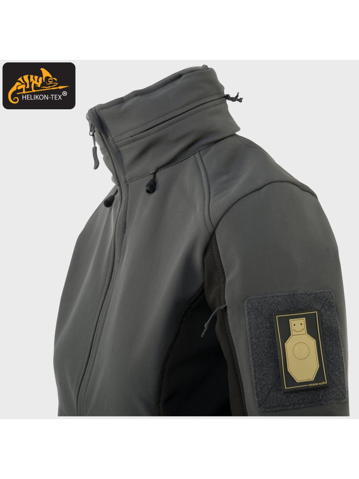 HELIKON-TEX KURTKA DAMSKA GUNFIGHTER SHADOW GREY-CZARNY XXL