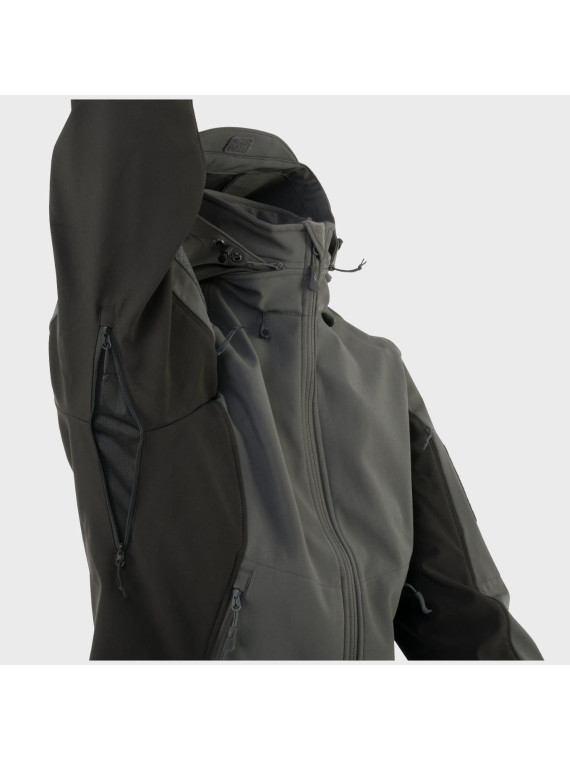 HELIKON-TEX KURTKA DAMSKA GUNFIGHTER SHADOW GREY-CZARNY XXL