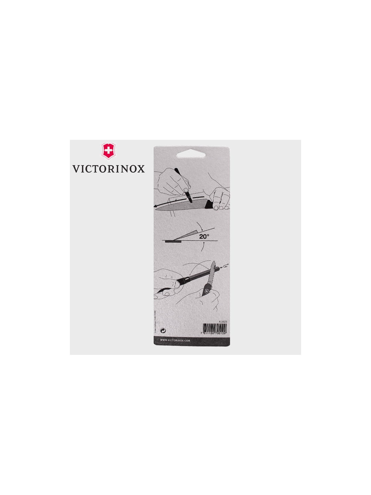 VICTORINOX OSTRZAŁKA DO NOŻY SCYZORYKÓW 4.3323 OSEŁKA 2w1 SZWAJCARSKA